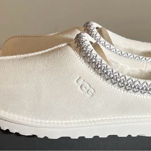 NIB Uggs Tasman unisex white W 9.5 / M 8